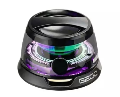 Altoparlante bluetooth portatile con LED Elettronica 