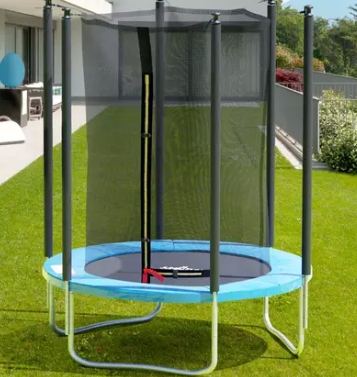Tappeto elastico da giardino Jump4Fun, disponibile in varie dimensioni e colori Elettronica 